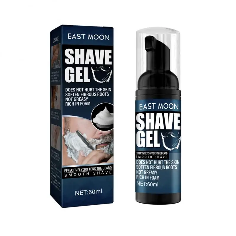 

60ml Men's Shaving Cream Goat Milk Shaving Soap Foaming Lather Natural Beard Professional Conditioner Razor Barber Salon Tool