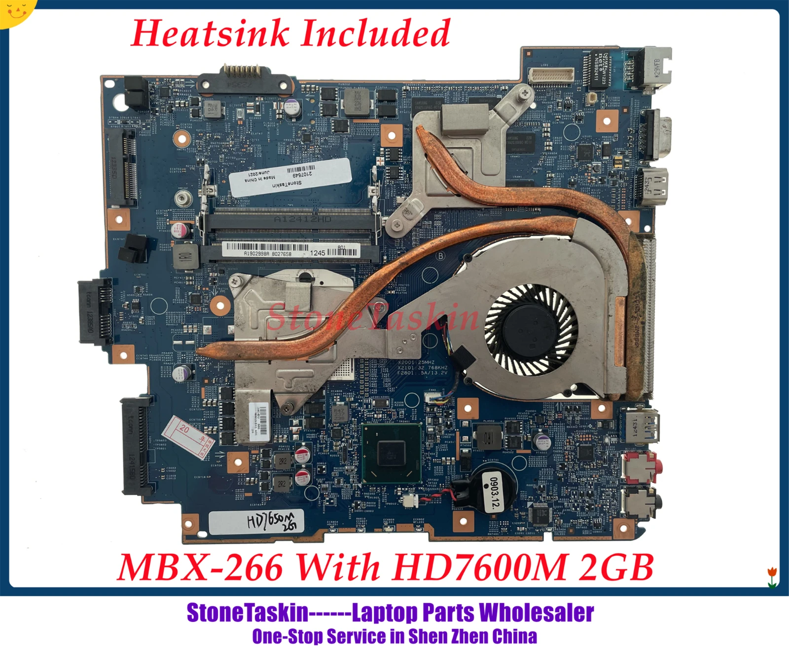 StoneTaskin MBX-266 для SONY VAIO SVE151A VPC-EH15EC материнская плата HD7600M 2 Гб графическая карта HM76 Z50CR