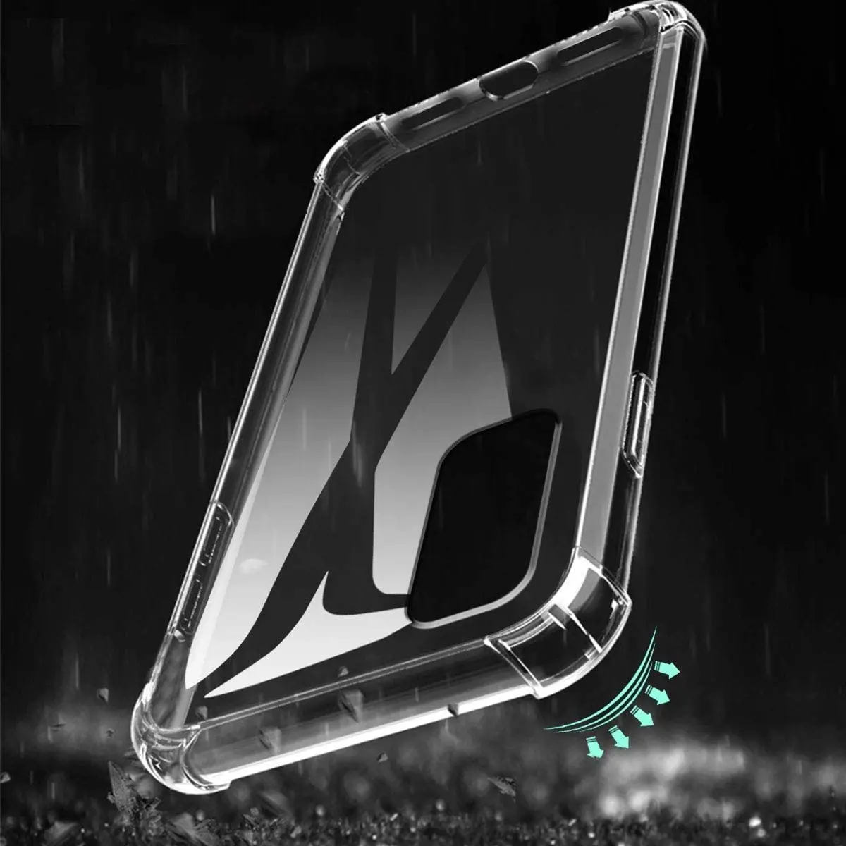 luxury silicone clear shockproof phone case for oppo realme xt x2 q c3 5i 5s 5 7i 5 3 x50 6 pro back cover soft tpu free global shipping