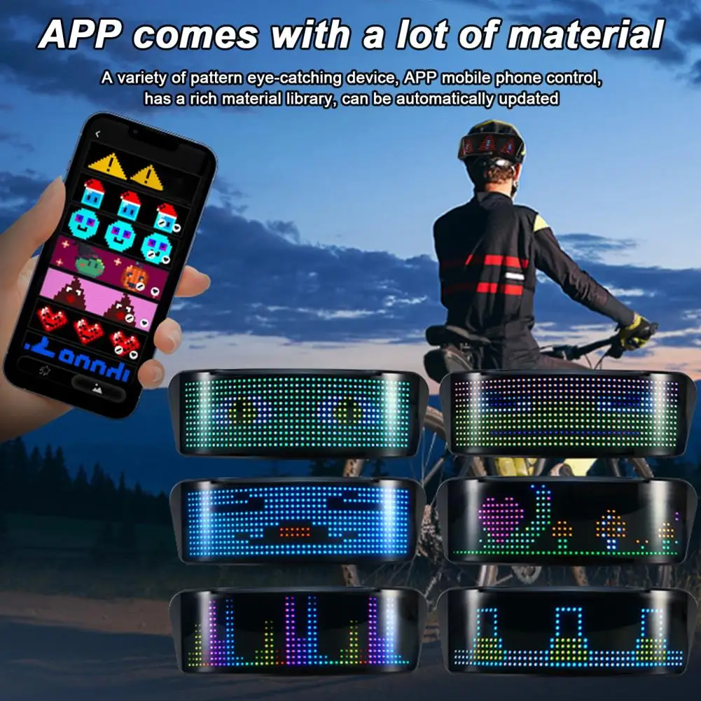 Водонепроницаемый велосипедный шлем экран для шлема светодиодный с указателями