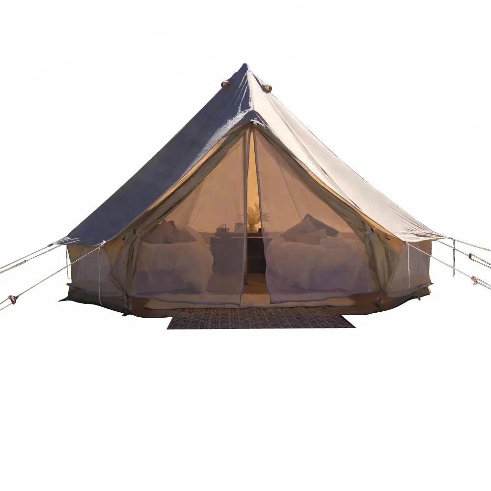 

4m unique waterproof canvas camping tent