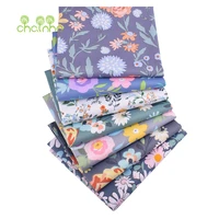chainhofloral printed twill cotton fabricpatchwork clothdiy sewing quilting home textiles material for baby children