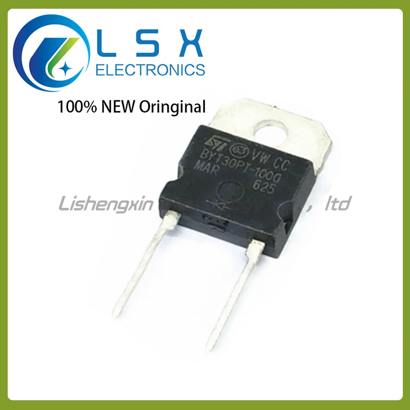 

New/10pcs BYT30PI-1000 BYT30PI1000 or BYT30P-1000 BYT30P1000 TO220 Original In Stock Fast Shipping Quality guarantee