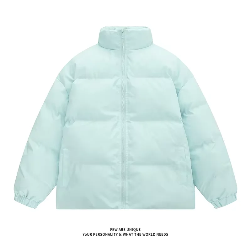 Зимние парки толстые мужские и женские 2024 повседневные однотонные теплые куртки