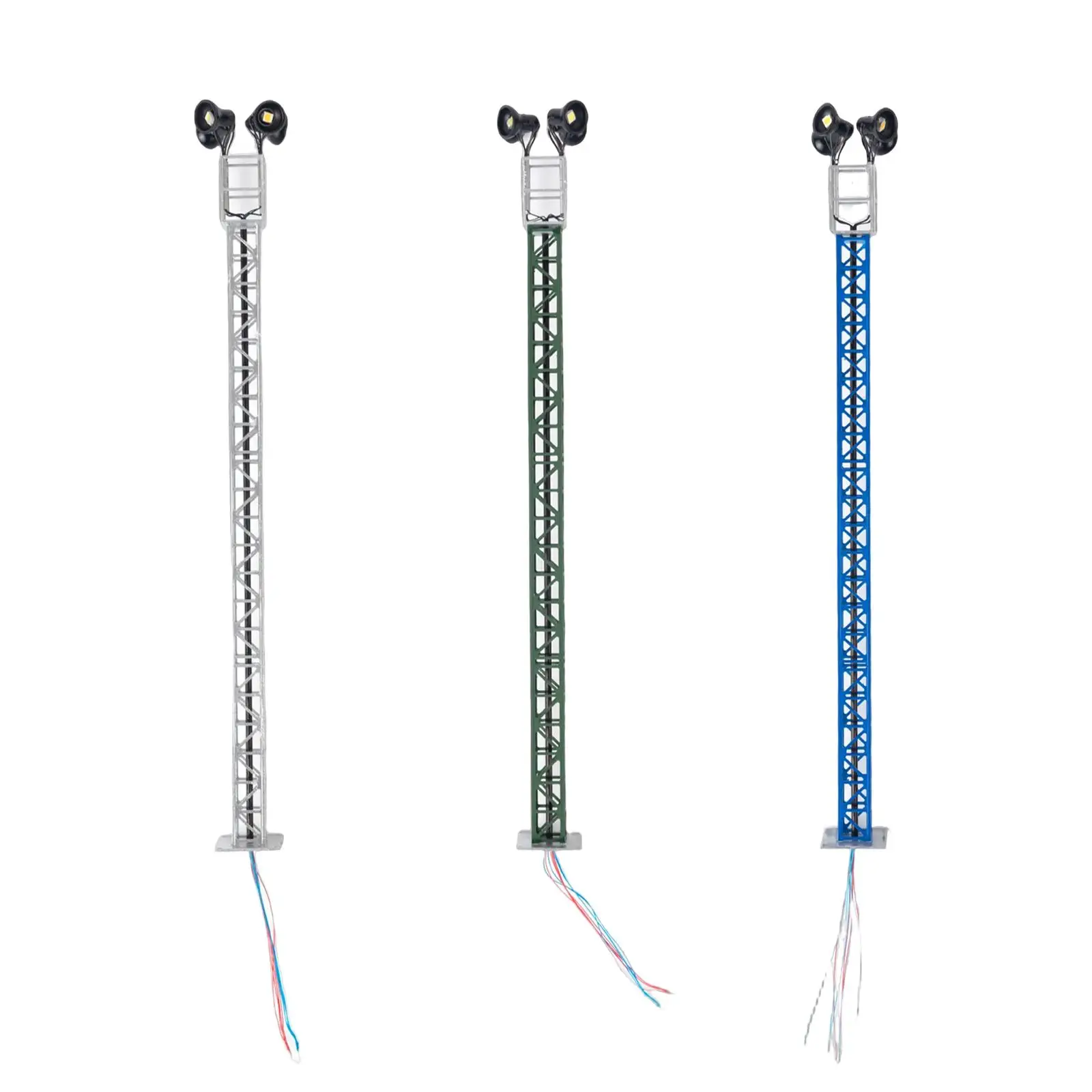 1:87 миниатюрные фонари железнодорожного поезда для наборов моделей зданий