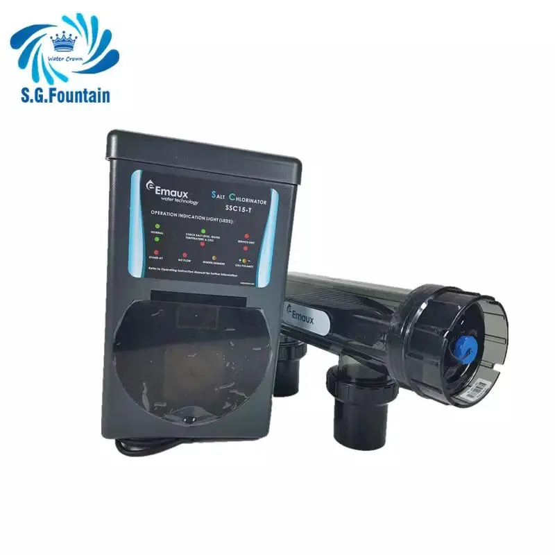 

Professional Stainless Steel Pool Equipment Disinfection Machine Swimming Pool Electrolysis Salt Chlorine Machine