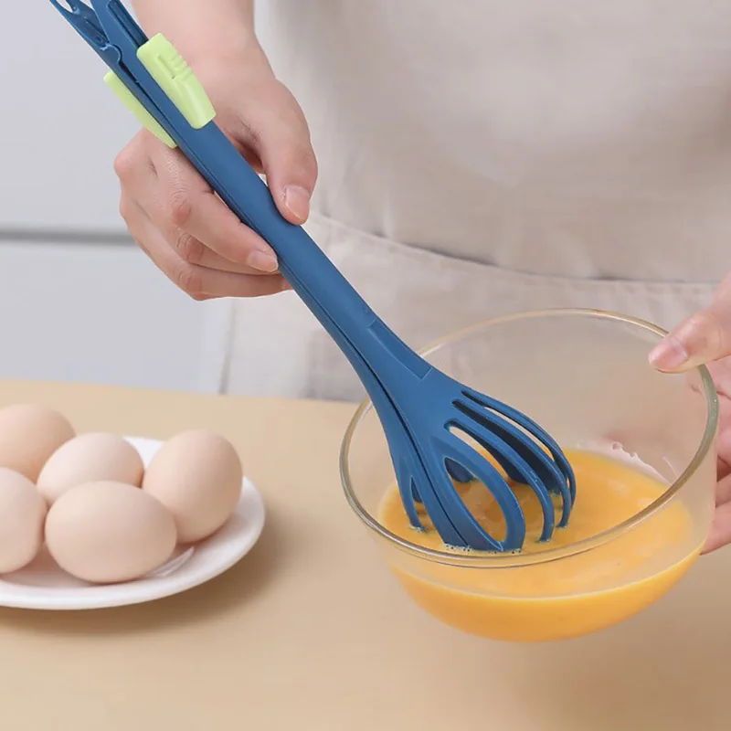 

Экологичный многофункциональный поворотный ручной миксер для яиц, пластиковый кухонный мини-миксер для яиц, инструмент для выпечки, мешалк...
