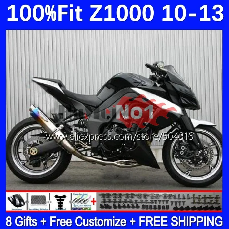 

Injection Body For KAWASAKI NINJA Z 1000 Z1000 Z-1000 10 11 12 13 176MC.22 Z1000SX 2010 2011 2012 2013 OEM Fairing lucky black