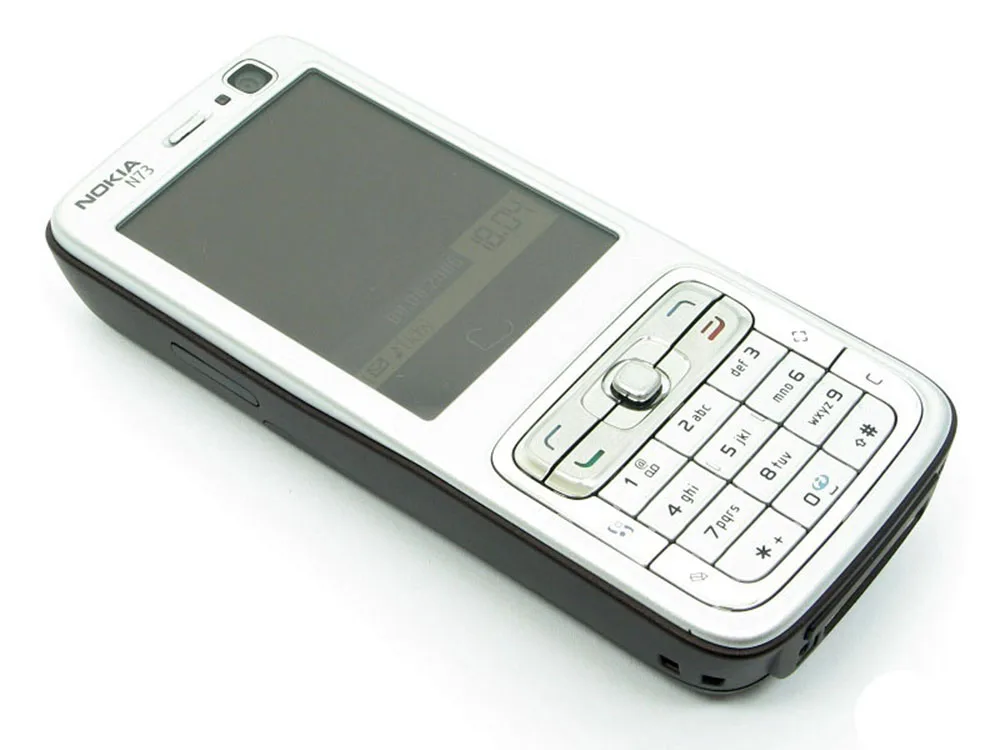 Оригинальный разблокированный Восстановленный телефон Nokia N73 стандарта GSM