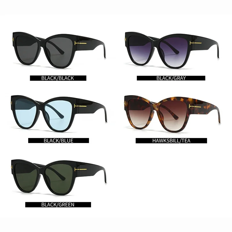 Очки солнцезащитные женские в стиле кошачий глаз пикантные винтажные Роскошные