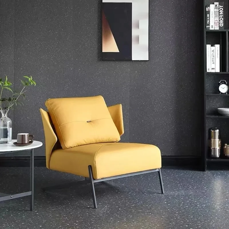 Dining Accent Designer Office Chairs Orange Sedie Sala Da Pranzo Mid Century Modern Furniture Kty015