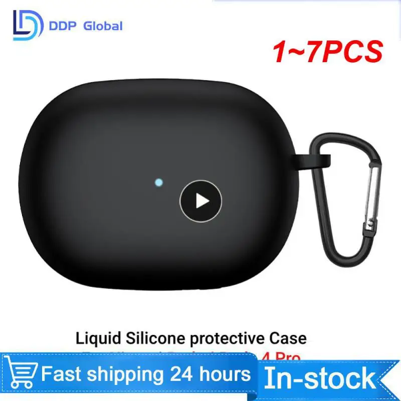 

1~7PCS For Buds 4 Soft Silicone Earphone Cover Buds 4 Case Accessories Headset Protective Case