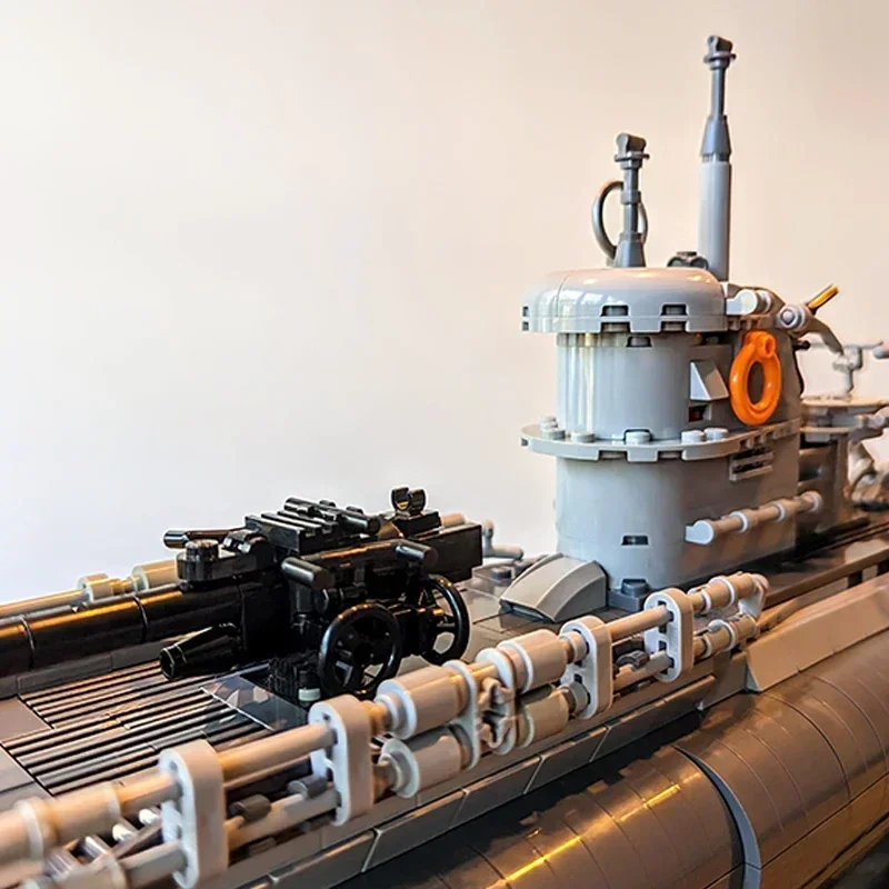 Конструктор Moc военная модель тип U-лодки корабль VIIC технология корабля модульные