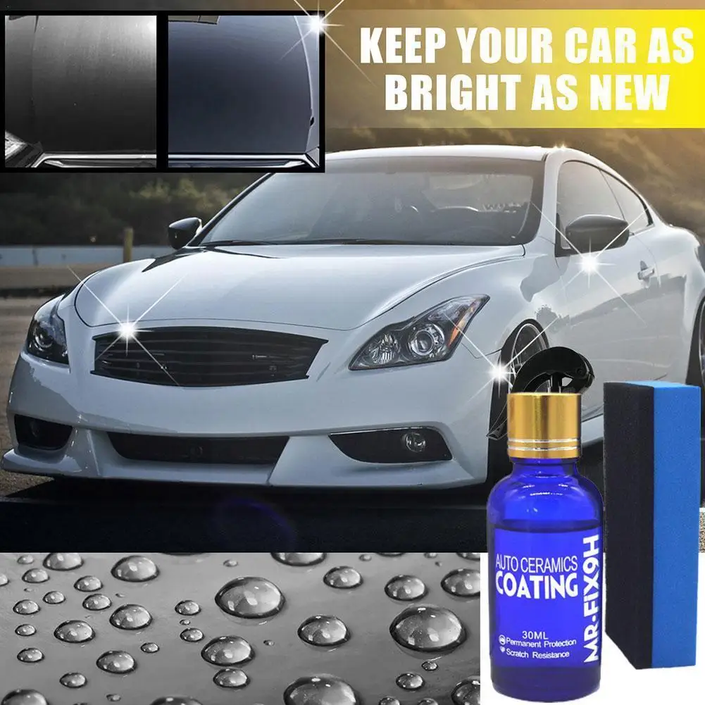 

Super Ceramic Car Coating AutoCeramic Glass Coating Hydrophobic Coating Detail Plated New Polishing Fluid Anti-Corrosion Cr R7C6