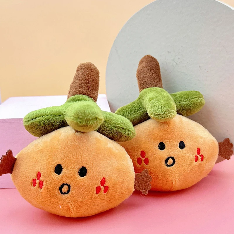 Фруктовый брелок портативный Cuye Lucky Orange плюшевая сумка очаровательный забавный