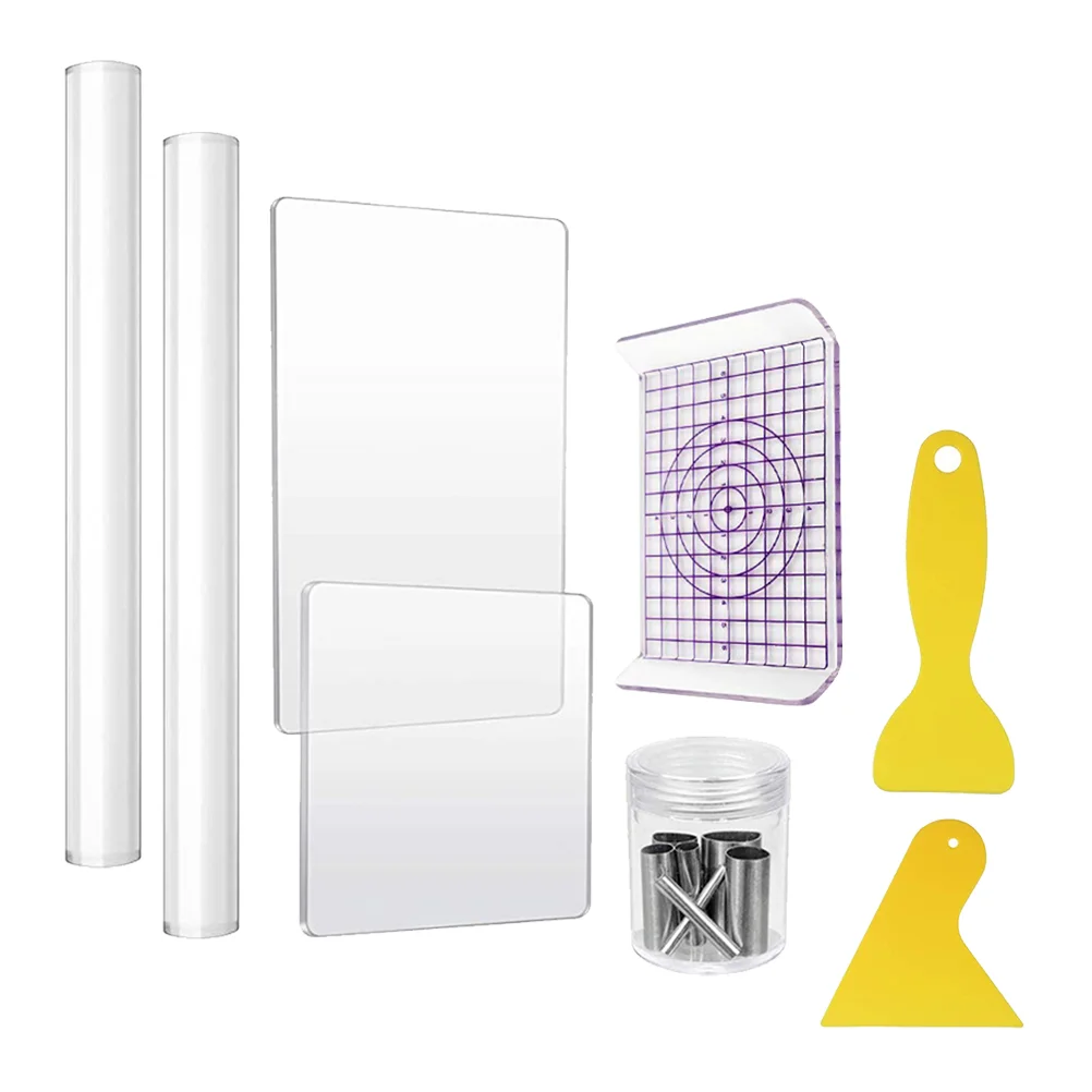 

Clay Tools Acrylic Modeling Backing Board Sculpting Hand Pottery Modelling Rollers Sheet Diykniveskit