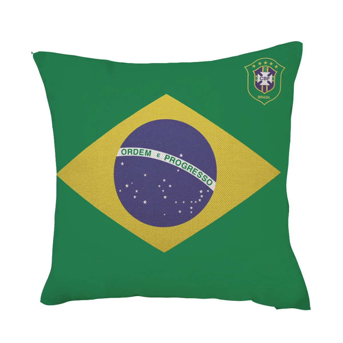 2022 Qatar Football World Cup Top 32 Team Logo Pattern 45 * 45cm Подушка для подушки подушка автомобильного
