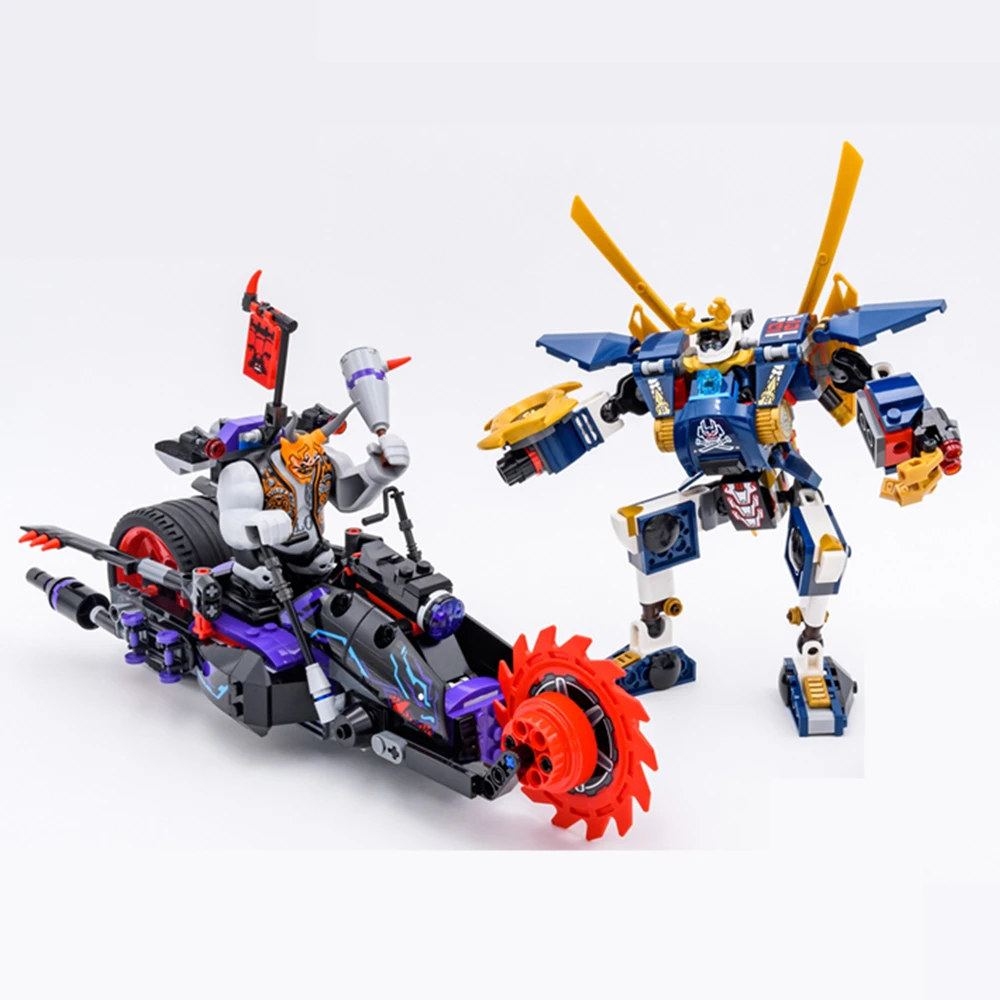 

Fit 70642 70639 Ninja Series The Killow Vs. Samurai X Race of Snake Jaguar Figures Ninjagoes Building Block Bricks Toy Kid Gift