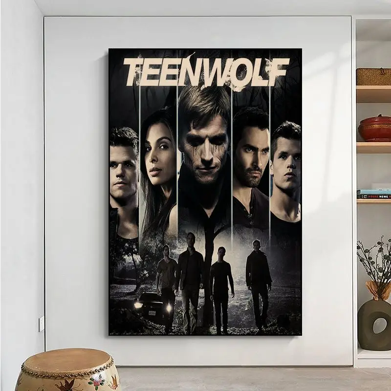 Teen Wolf Movie Art Poster For Living Room Bar Decoration Posters Wall Stickers