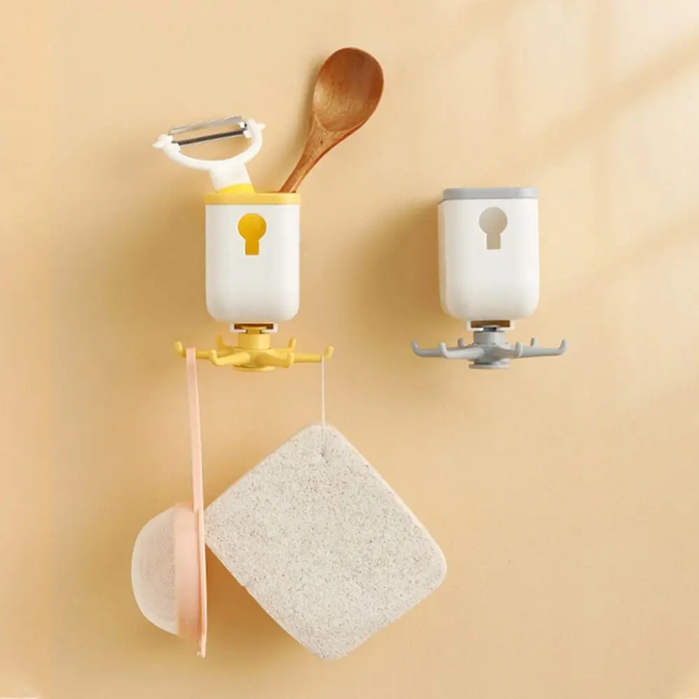 

Spoon Hanger Self Adhesive Hanging Bathroom Utensils Kitchen Organizer Kitchenware Storage Rack Wall Hook Storage Box