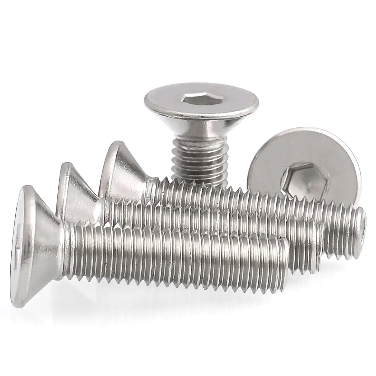 

M10 M12 304 Stainless Steel DIN7991 Hexagon Hex Socket Head Flat Countersunk Allen Bolt Screw Anti-Rust Anti-corrosion