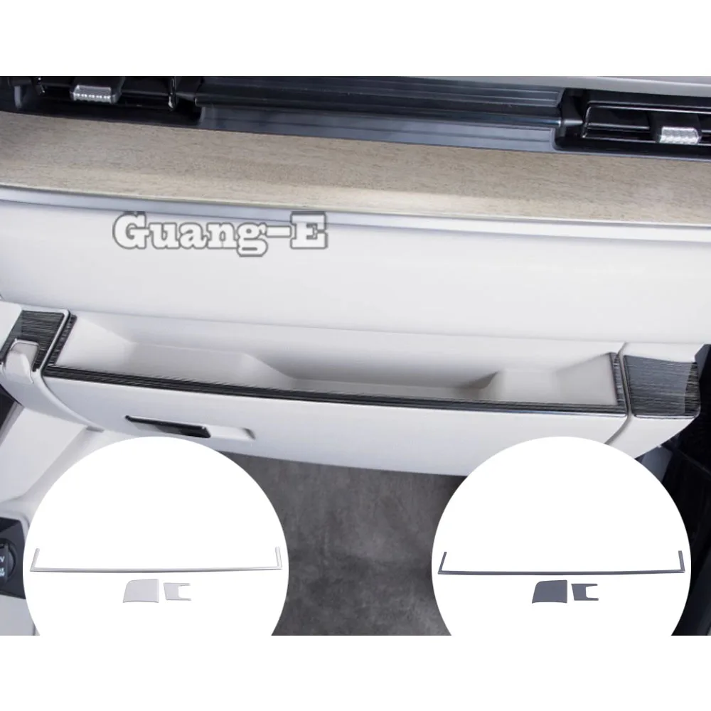 

Автомобильная Перчаточная коробка из нержавеющей стали, декоративная рамка для Hyundai Custo 2021 2022 2023 2024