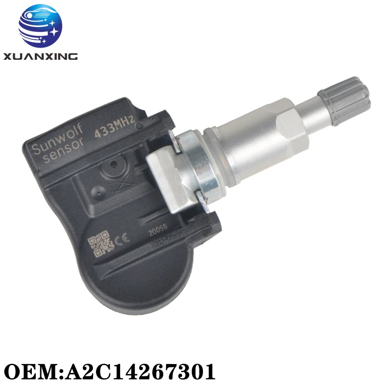 

A2C14267301 Tire Pressure Sensor Monitoring System 433MHz TPMS For 2018-2020 Chery EQ
