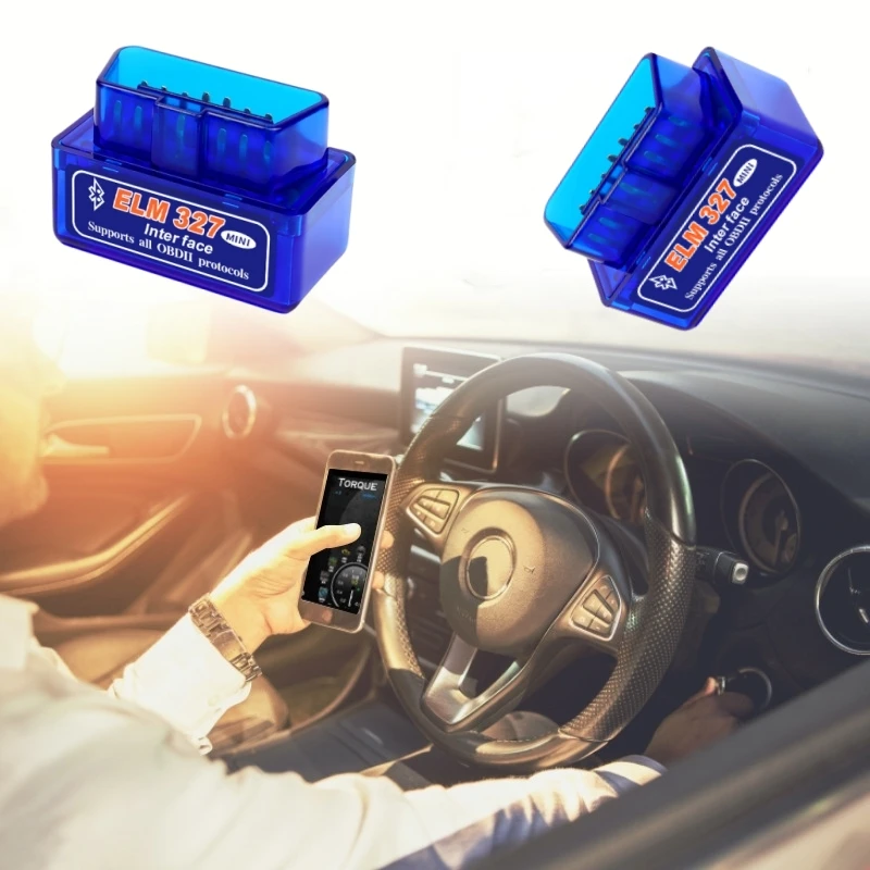 Мини Eml327 V2.1 OBD 2 Bluetooth автомобильные диагностические инструменты для Android Сканер