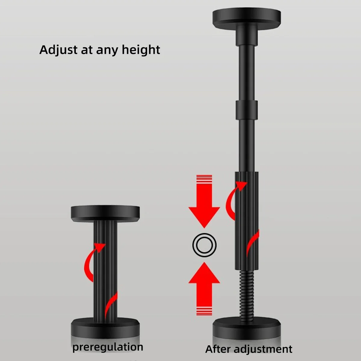 Универсальный держатель для шкафа 18-45 см