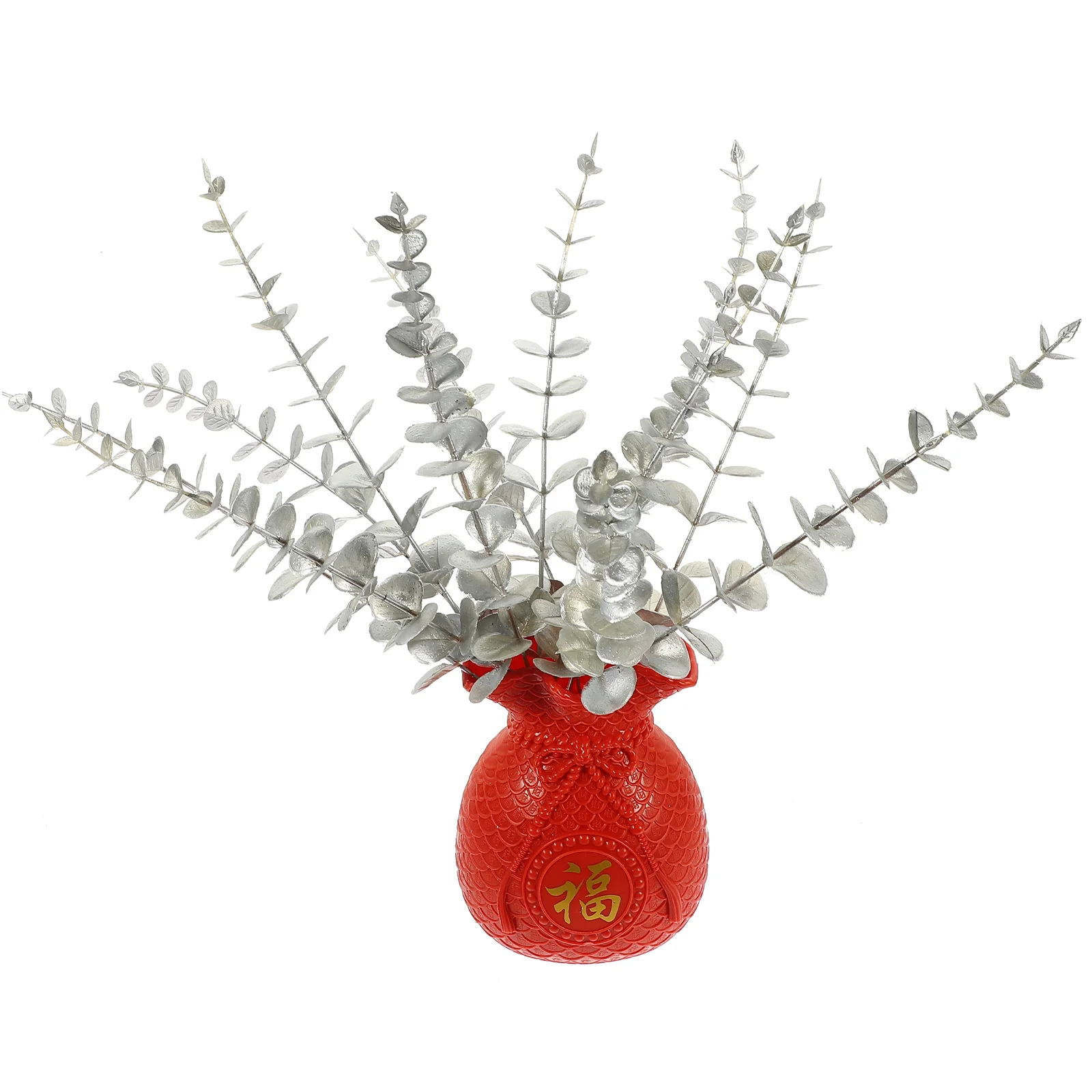 

Flowerpot Chinese Style Vase Bedroom Decor Simple Design Dining Table Decorative Luck