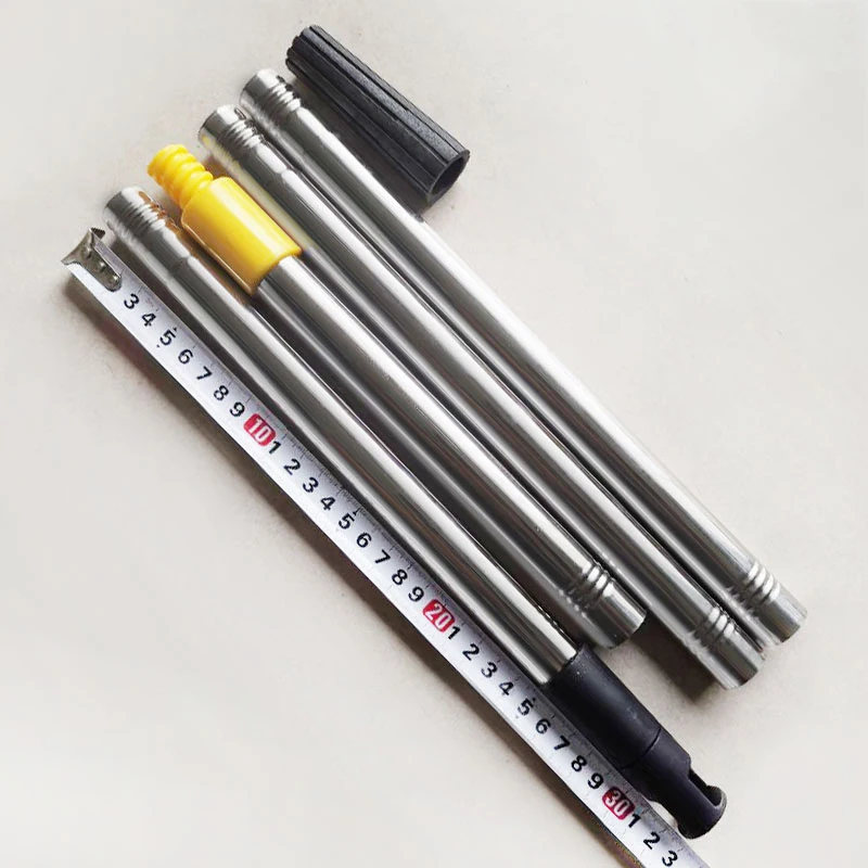 Четыре секции 1 м удлинительных роликовых стержней съемный портативный