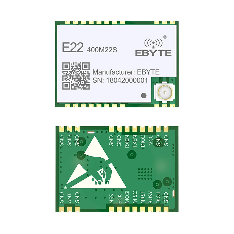 SX1268 Новый Lora широкий спектр замены SX1278 E22-400M22S модуль LoRa 433 МГц приемопередатчик