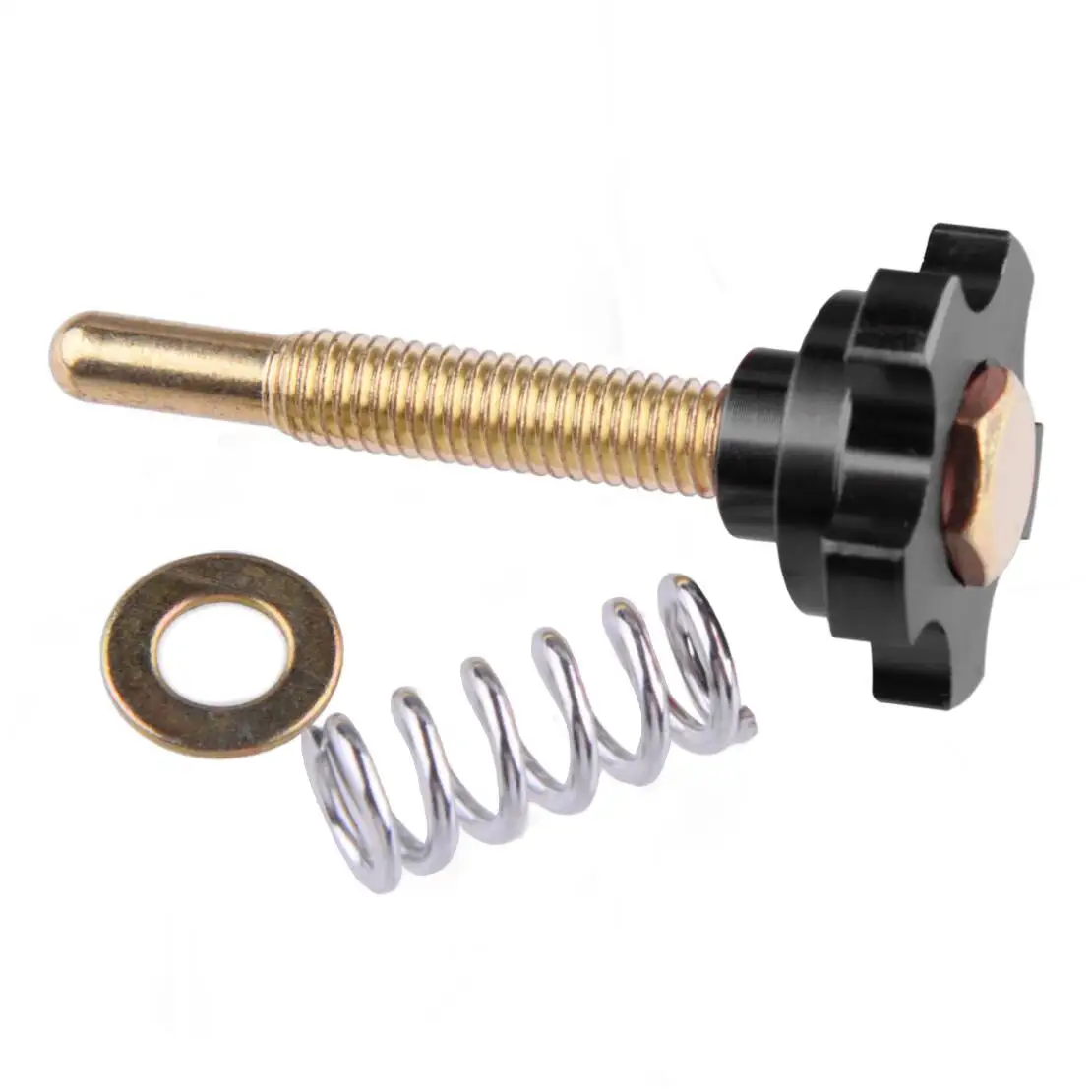 Черный мотоциклетный карбюратор воздушно-топливная смесь винт регулятора