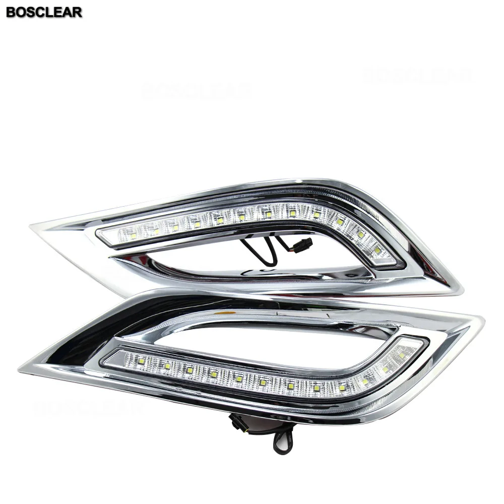 Дневные ходовые огни со светодиодный Ной подсветкой 2 шт. дневсветильник с