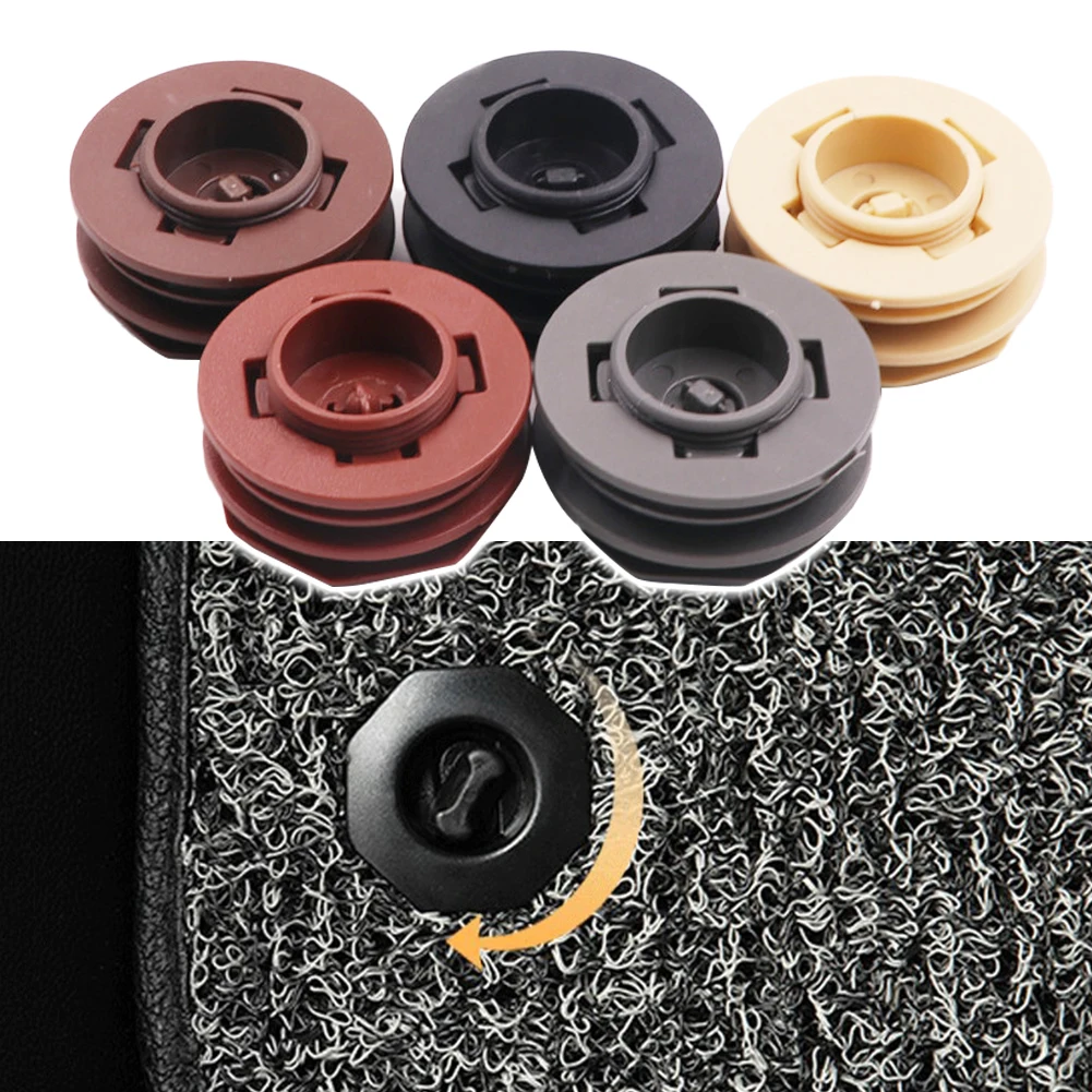 

4 шт., универсальные напольные зажимы для крепления коврика