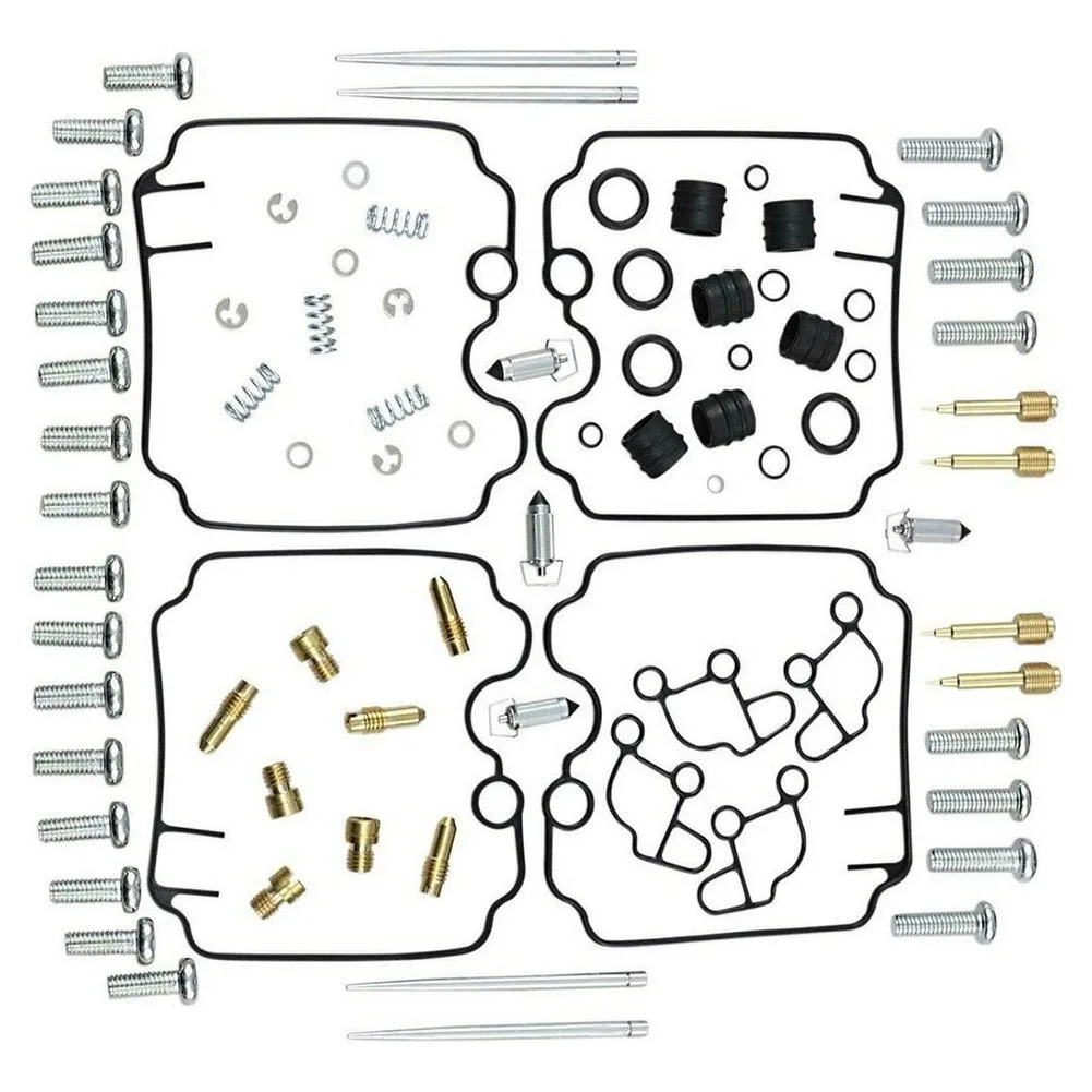 

CARB Carburetor Rebuild Kit FZR600R Gaskets Jets New Durable High Quality