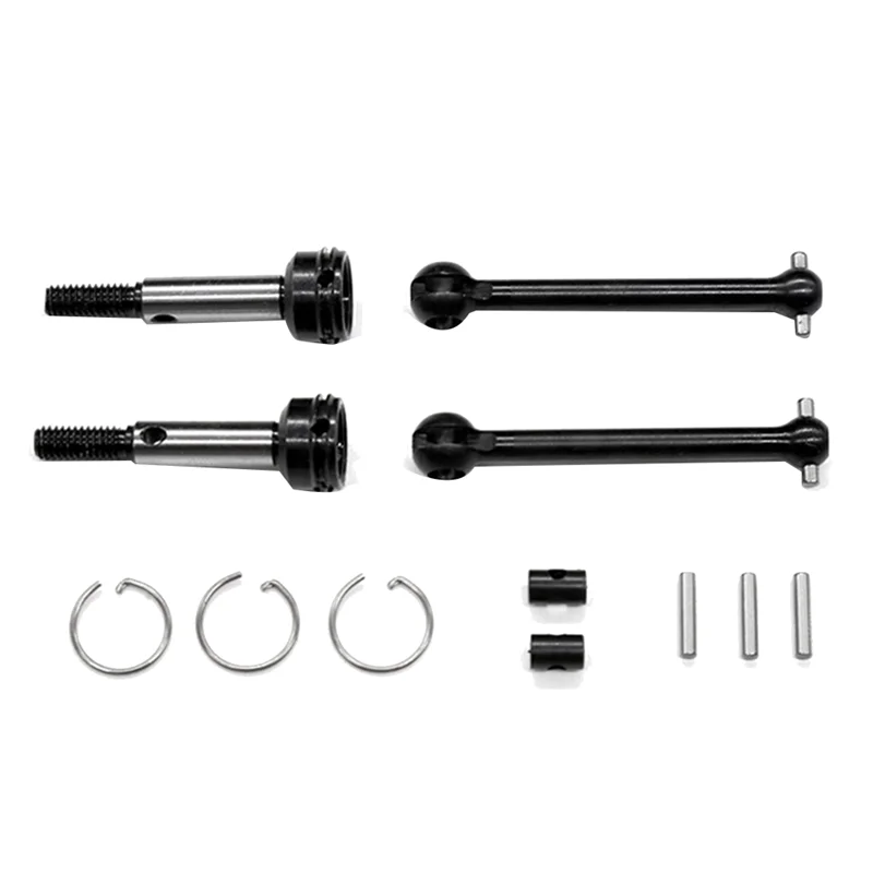 1 пара переднего и заднего приводного вала CVD 42 мм 39 для 1/10 Tamiya XV-01 TC-01 XV01 TC01