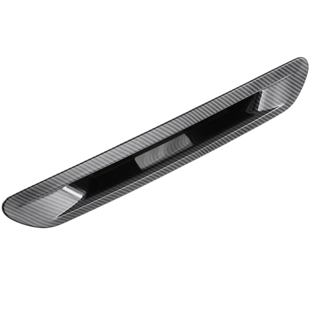 Углеродное волокно автомобиля задний багажник дверь багажника дверная ручка