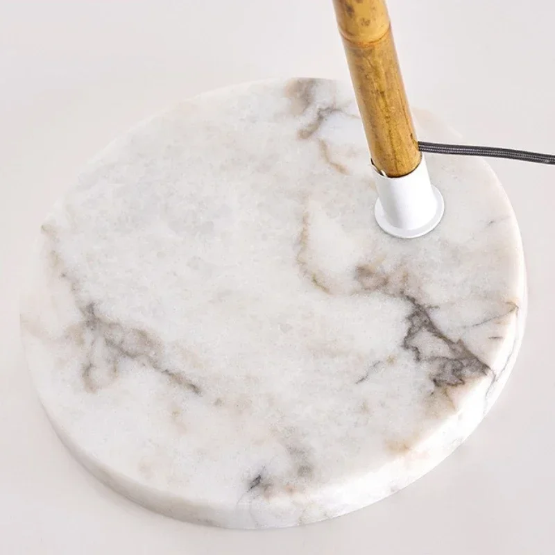 Скандинавский круглый чехол из ткани простые светодиодные торшеры для штор