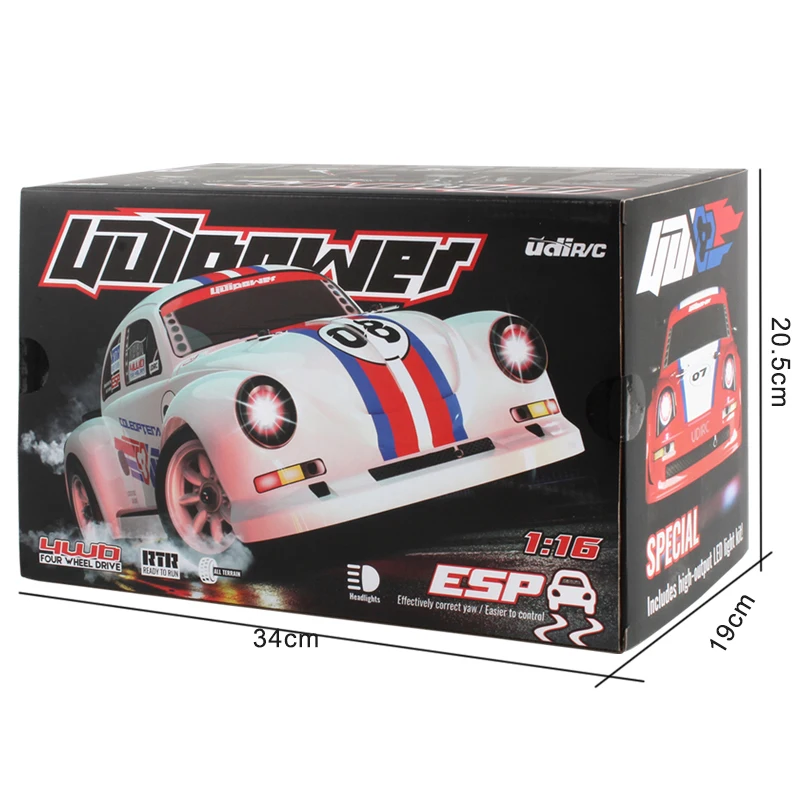 

2022 new 1:16 2.4G four-wheel drive high-speed car drift stunt car remote control car suitable for children's gifts