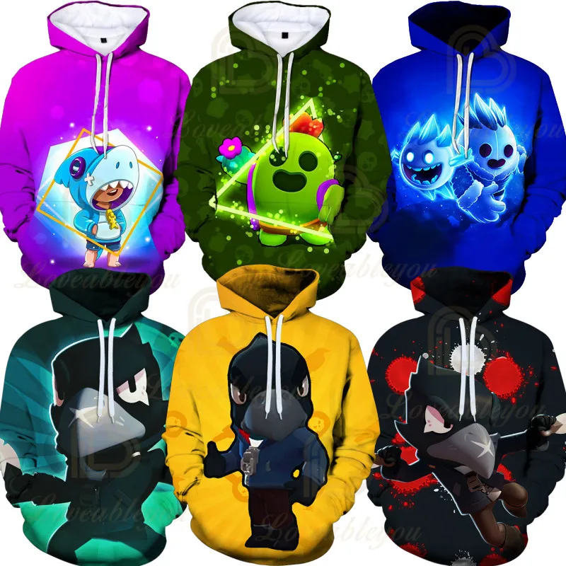 

Crow Raven Child Wear JANET BONNIE Bull Bravo Long Sleeve Tops Boys Clothes Kids Hoodie Game 3d Boys Girls Fashion