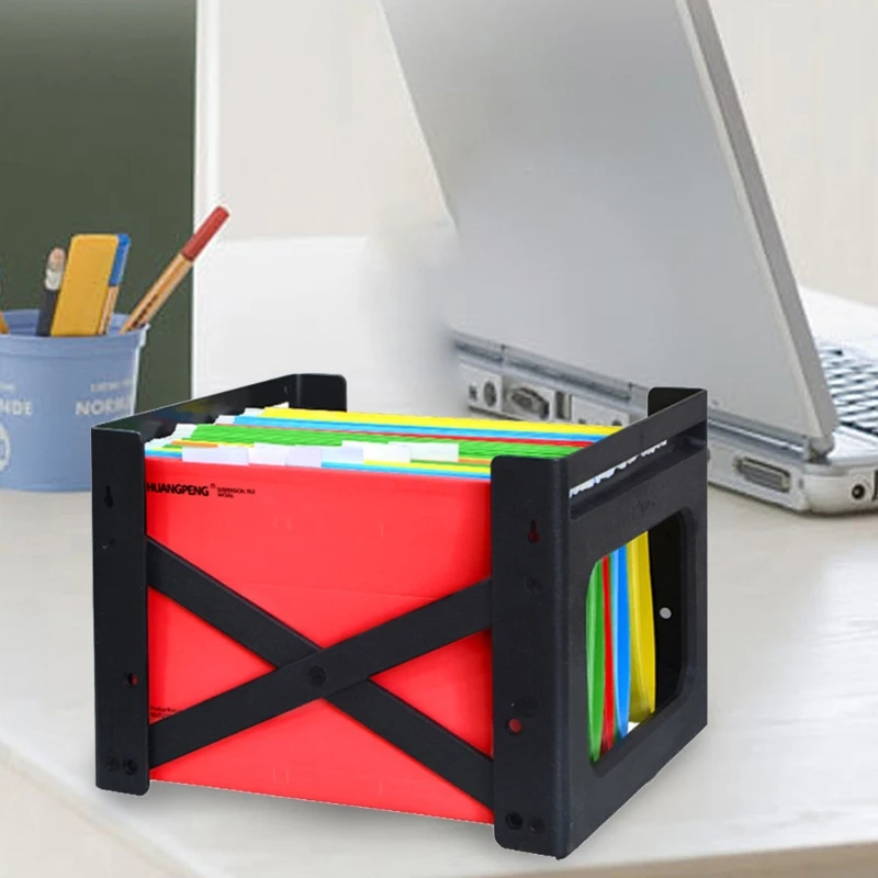 

2022 New A4 FC File Folder Organizer Adjustable Book Shelf Business Document Holder Storage Office Supplies