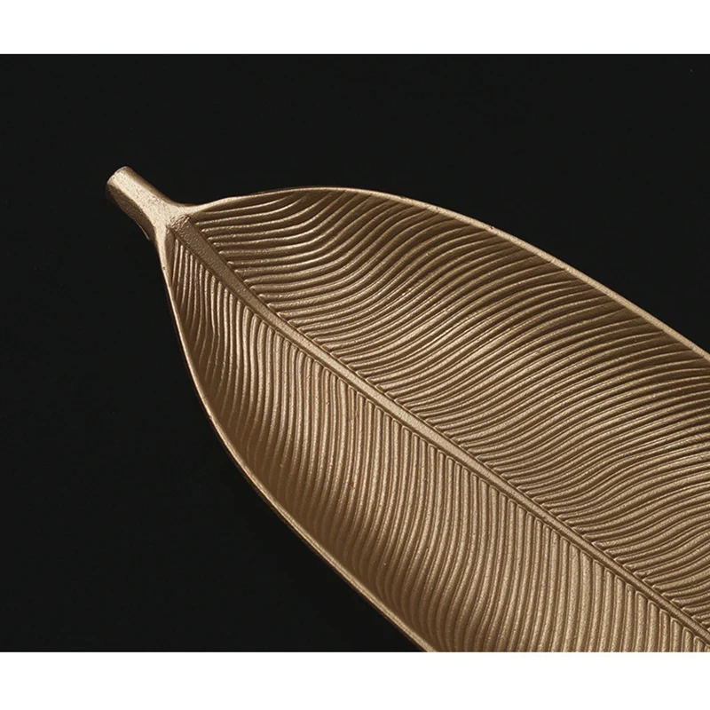 Декоративный поднос в скандинавском стиле сервировочный лоток форме золотых