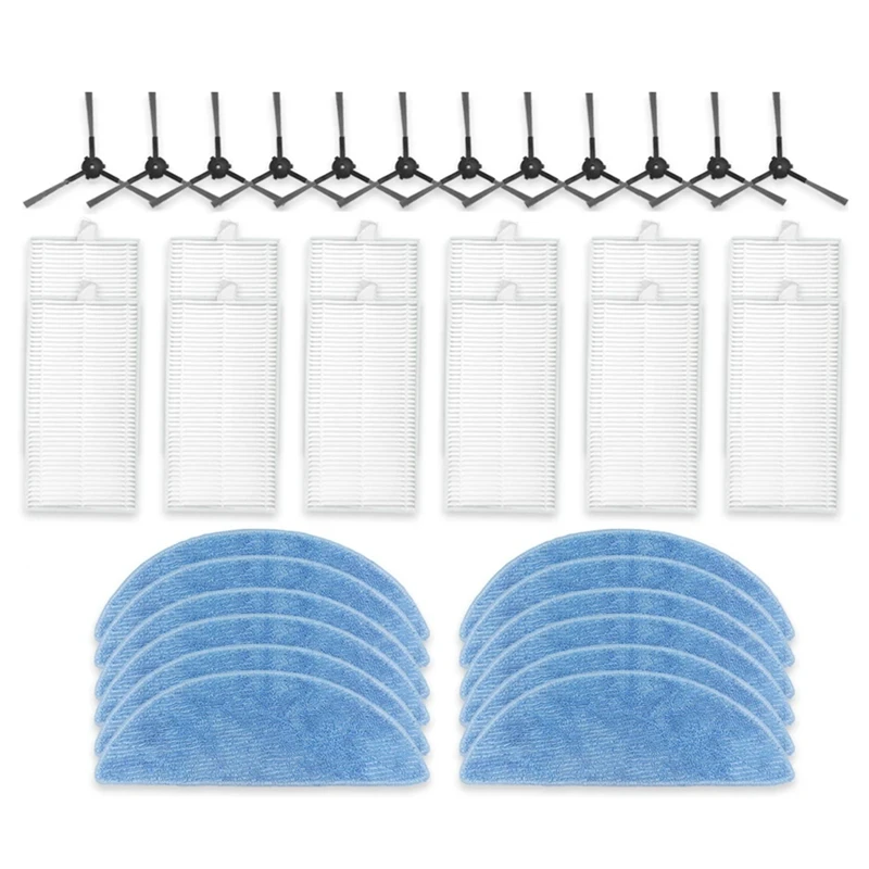 Для ECOVACS DEBOT Y1 PRO / PLUS YEEDI Аксессуары для пылесосов Боковая щетка Hepa-фильтр Швабра