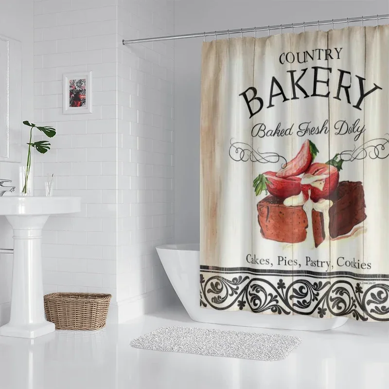 

Водонепроницаемая душевая штора из полиэстера 240*200