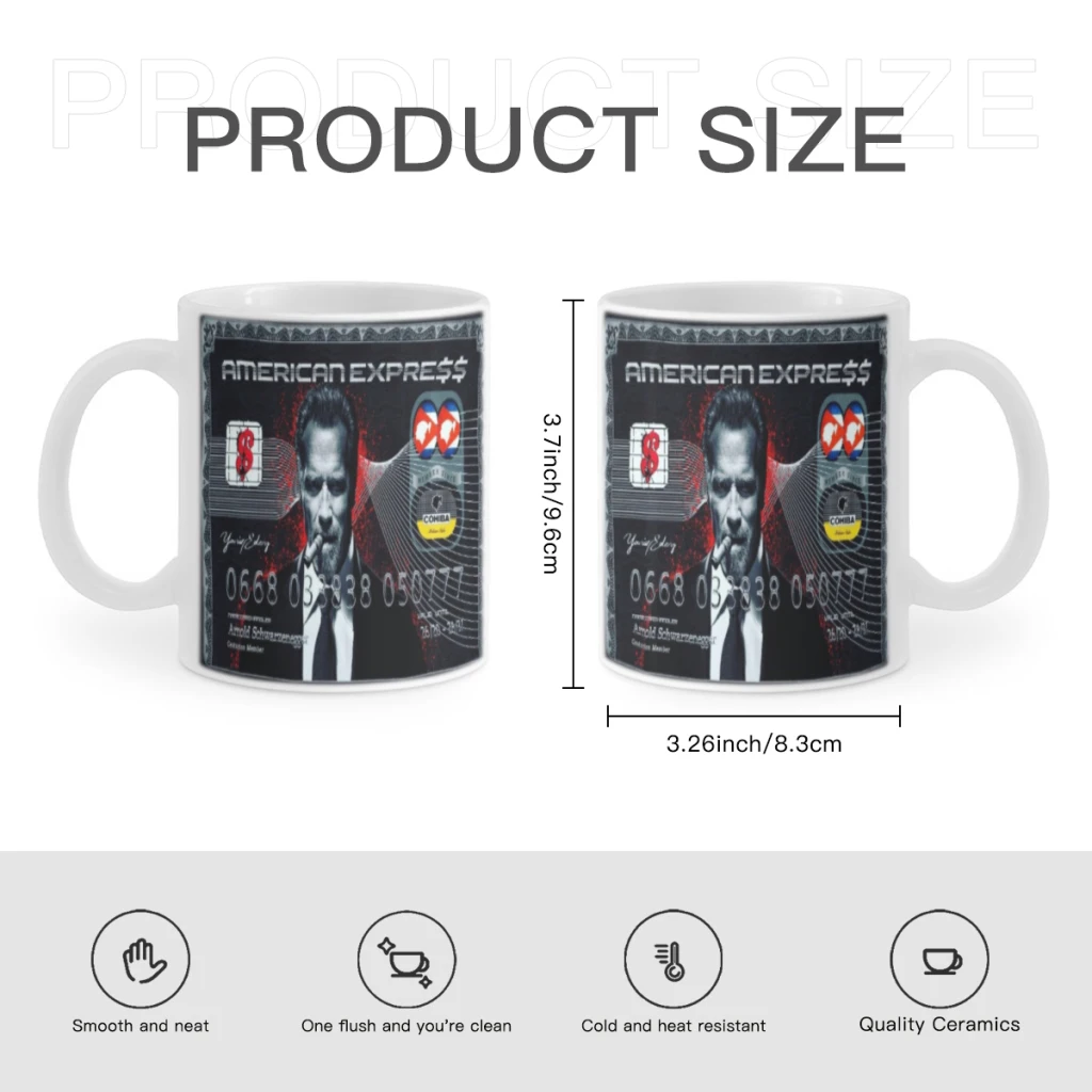 Godfather-American-Express-граффити-кофейная кружка 11 унций забавная керамическая чашка для