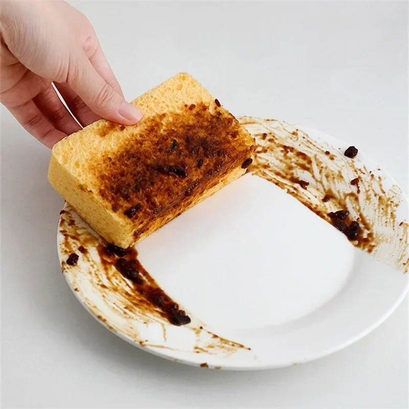 Кухонная меламиновая волшебная губка ластик для мытья посуды варочной панели