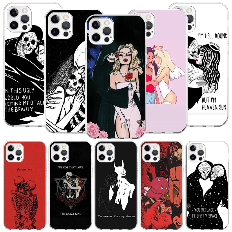 Чехол для Apple iPhone 15 14 13 12 Mini 11 Pro XS Max XR X 7 + 8 Plus SE