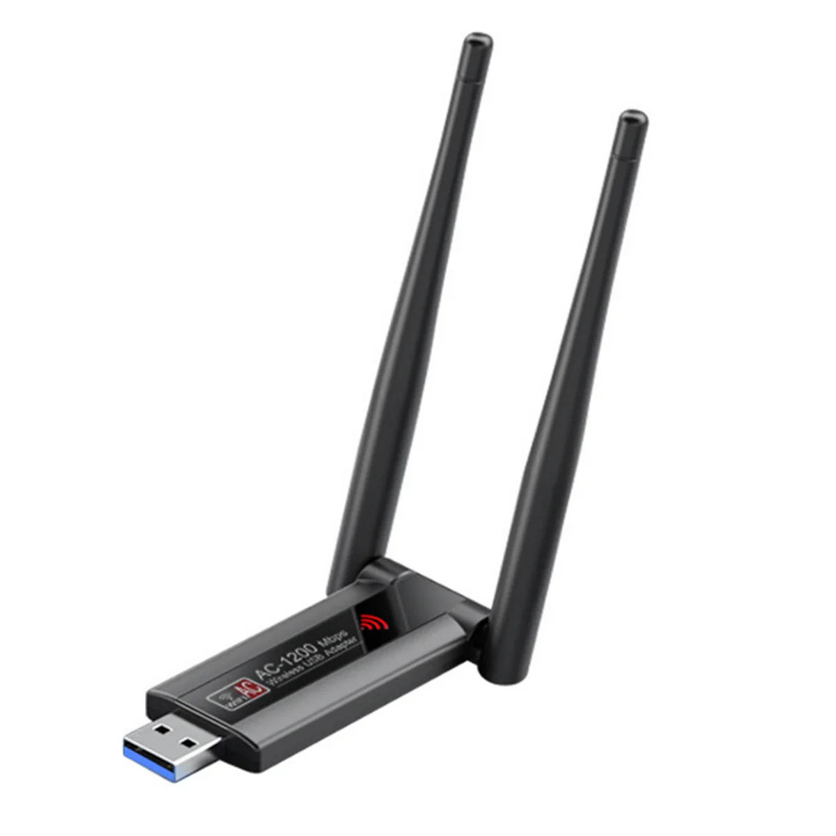 USB Сетевая карта RTL8812 1200 м два диапазона 2 4 ГГц