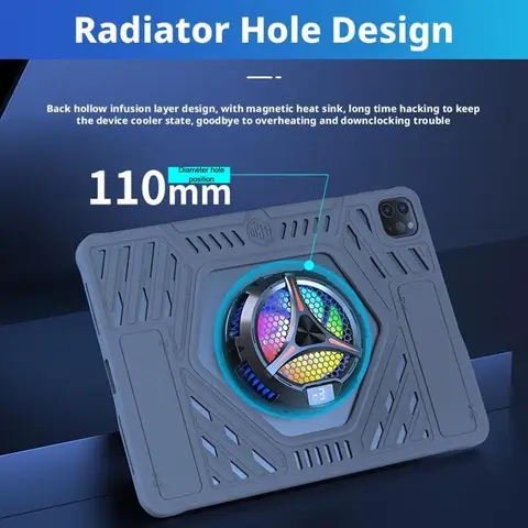 Мягкий силиконовый чехол для планшета iPad Air 5, защитный чехол для iPad Pro 2018-2022 (11 дюймов), противоударный 360 °   Защита от падения